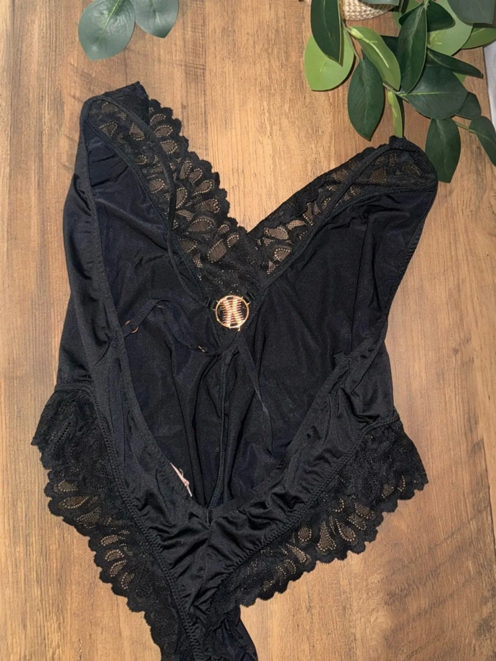 Savage X Fenty NWOT SAVAGE NOT SORRY LACE TEDDY - Picture 4 of 4